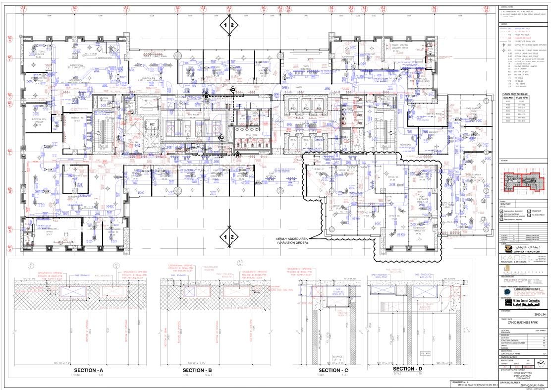 HVAC design and build project execution